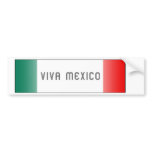 Mejico Flag Bumper Stickers
