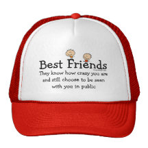 Mejores amigos gorro