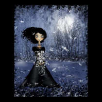 Melancholy Art Poster - All In The Moment posters