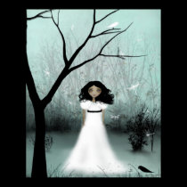 Melancholy Art Poster - I Will Be Your Light posters