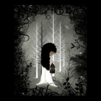 Melancholy Art Poster - Into the Forest of Light posters