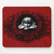 Melancholy Baby Gothic Art Mousepad