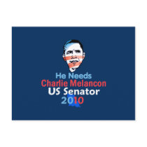 Melancon Senate 2010 Postcard by samappleby Melancon Senate 2010 Postcard
