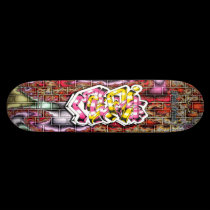 Melanie 03 ~ Custom Graffiti Art Pro Skateboard skateboards