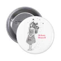 Melanie Horsnell - Mary Mary Button