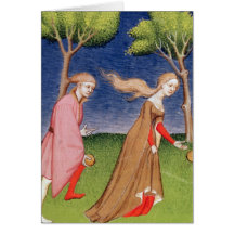 Melanion races against Atalanta Cards