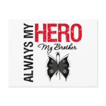 Melanoma Always My Hero My Brother Post Cards
