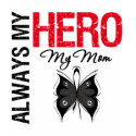 Melanoma Always My Hero My Mom t-shirts
