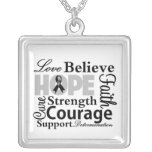 Melanoma Cancer Collage of Hope Custom Jewelry
