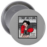 Melanoma Cancer I Fight Like A Girl Battle buttons