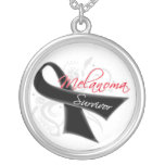 Melanoma Cancer Survivor necklaces