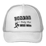 Melanoma Cant Bully Me I Will Win Trucker Hats