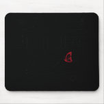 Melanoma Fight Like A Girl Ornate mousepads