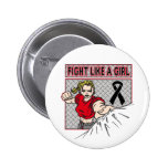 Melanoma Fight Like A Girl Punch buttons