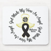 Melanoma God Made My Hero An Angel Mousepad
