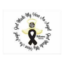 Melanoma God Made My Hero An Angel Postcard