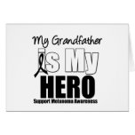 Melanoma Hero Grandfather Card