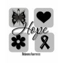 Melanoma Hope Love Inspire Awareness t-shirts