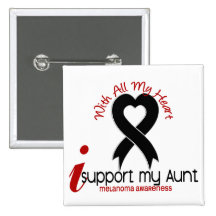 Melanoma I Support My Aunt Pins