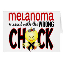 Melanoma Messed With The Wrong Chick Cards