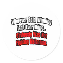 Melanoma Quote stickers