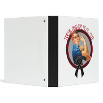 Melanoma - Rosie The Riveter - We Can Do It Vinyl Binders