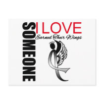 Melanoma Someone I Love Earned Their Wings Post Cards