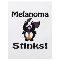 Melanoma Stinks Skunk Awareness Design Full Color Flyer
