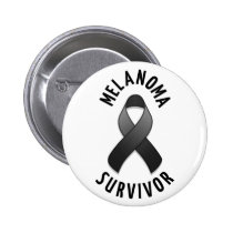 Melanoma Survivor Button buttons