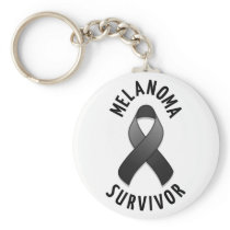 Melanoma Survivor Keychain keychains