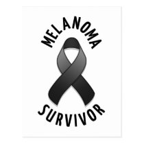 Melanoma Survivor Postcard postcards