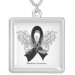 Melanoma Tribal Butterfly necklaces