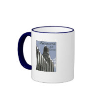 Melbourne Art Deco - Century Building mugs by davidt66 Melbourne Art Deco - Century Building mugs