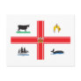 Melbourne City Flag Post Card