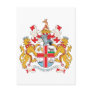 Melbourne Coat Of Arms Postcard