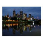 Melbourne Skyline Postcard