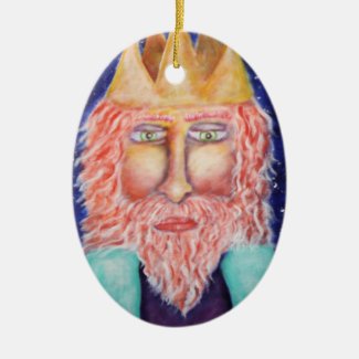 "Melchior" Three Kings Christmas Art Christmas Tree Ornament