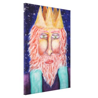 Melchior (Three Kings) Holiday Art Gallery Wrapped Canvas