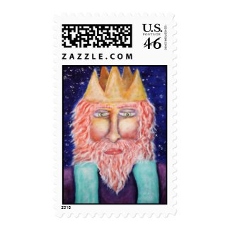 Melchior (Three Kings) Holiday Art Stamps