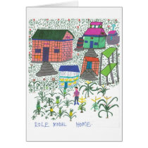 Meldah's Role Model Home Greeting Card
