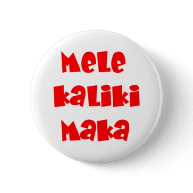 Mele Kalikimaka Buttons