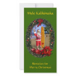 Mele Kalikimaka Photo Card Template
