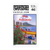 Mele Kalikimaka postage