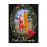 Mele Kalikimaka postcard