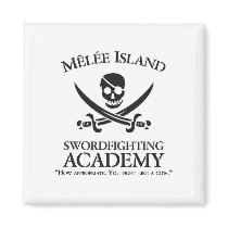 Melee Island Swordfighting Academy Magnet