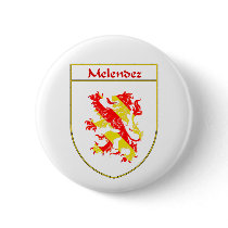 Melendez Coat of Arms/Family Crest buttons