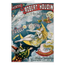 Melies ~ French Magician Vintage Magic Act Greeting Cards