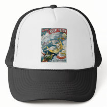 Melies ~ French Magician Vintage Magic Act Trucker Hats