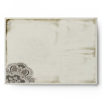 Melinda Vintage Lace Envelope