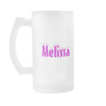 Melissa-Name Style-Frosted Mug